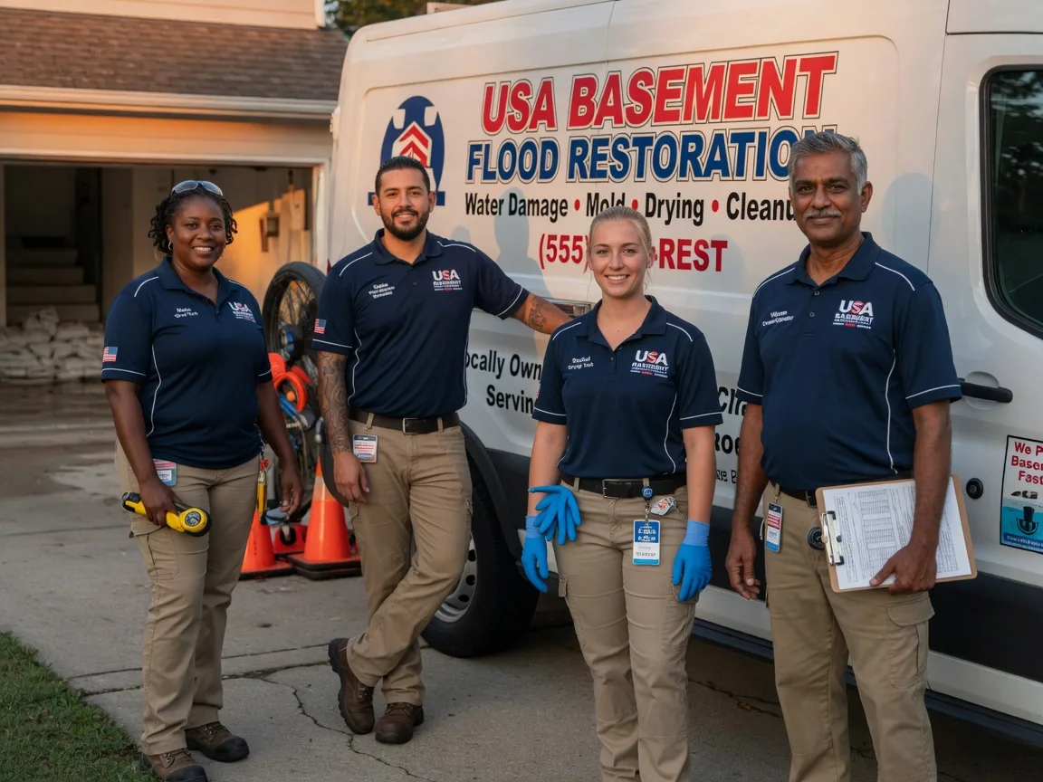 Basement Flood Cleanup company in Porterfield, WI