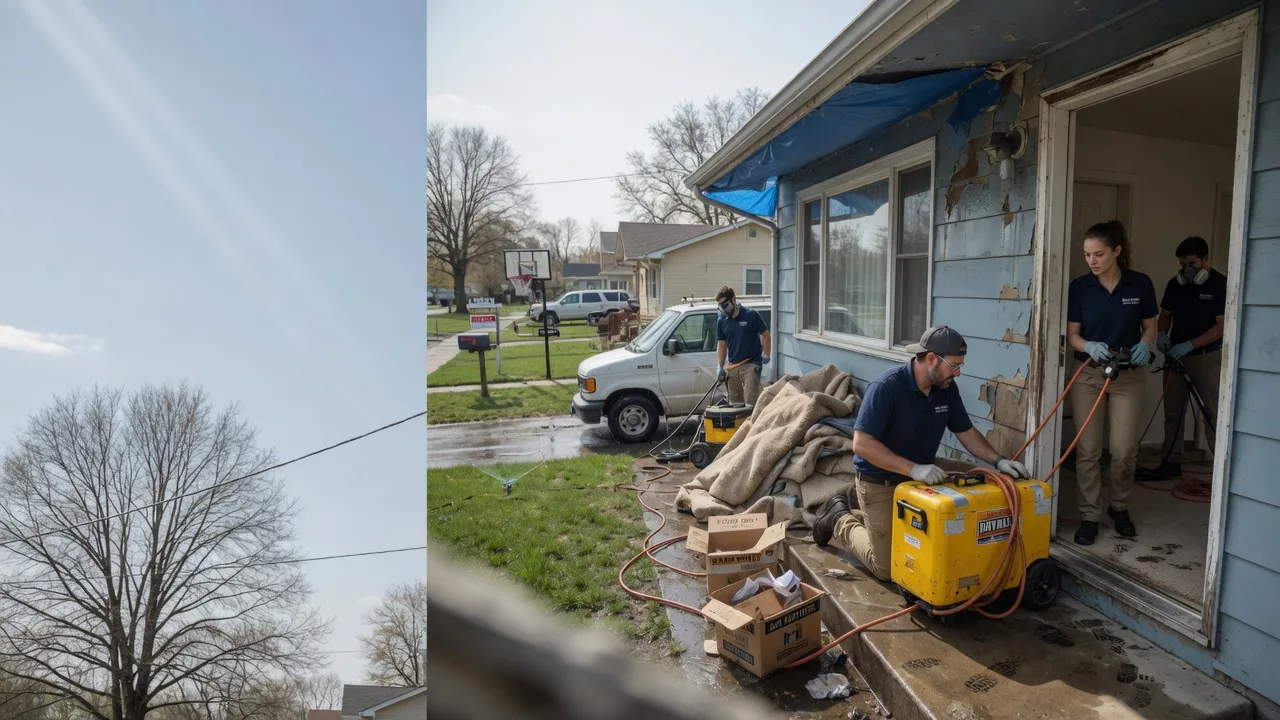 Basement Flood Cleanup in Porterfield, WI near me